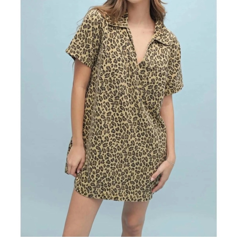 Wishlist Leopard Dress NWT SMALL